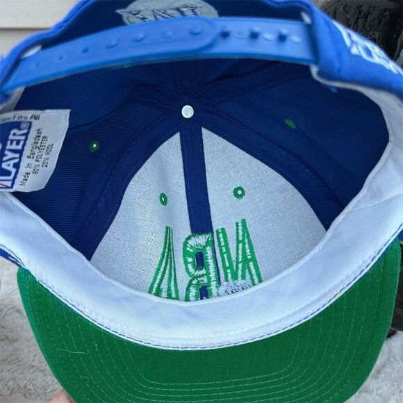 Vintage Dallas Mavericks NBA Snapback Hat Blue Unisex Adult - Picture 8 of 8